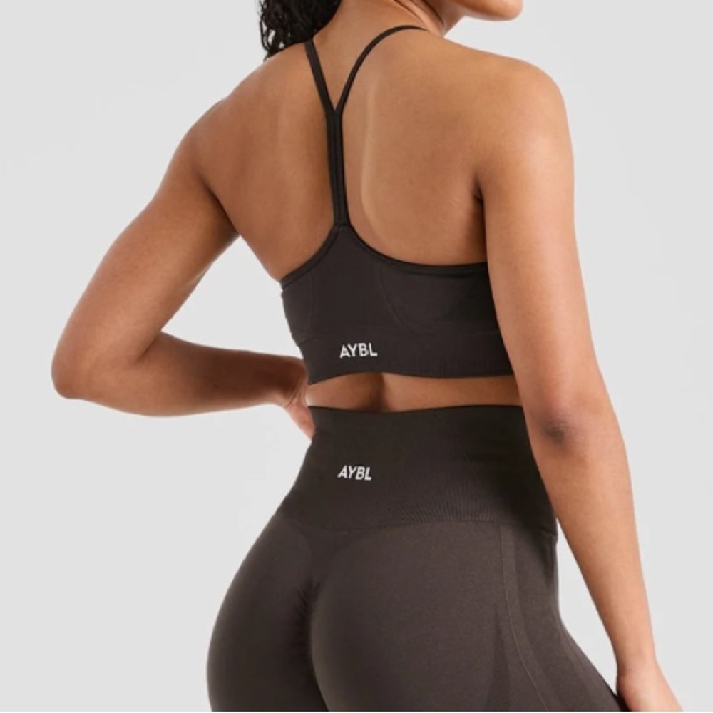 AYBL Women's Dark Brown Sports Bra